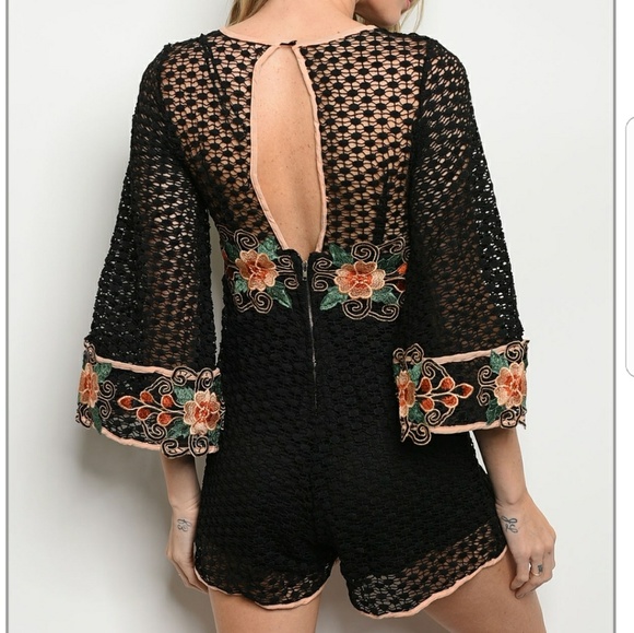 ♦️Last one♦️BLACK ROMPER - Picture 2 of 2